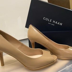 Elegant dress shoes , peep toe ,